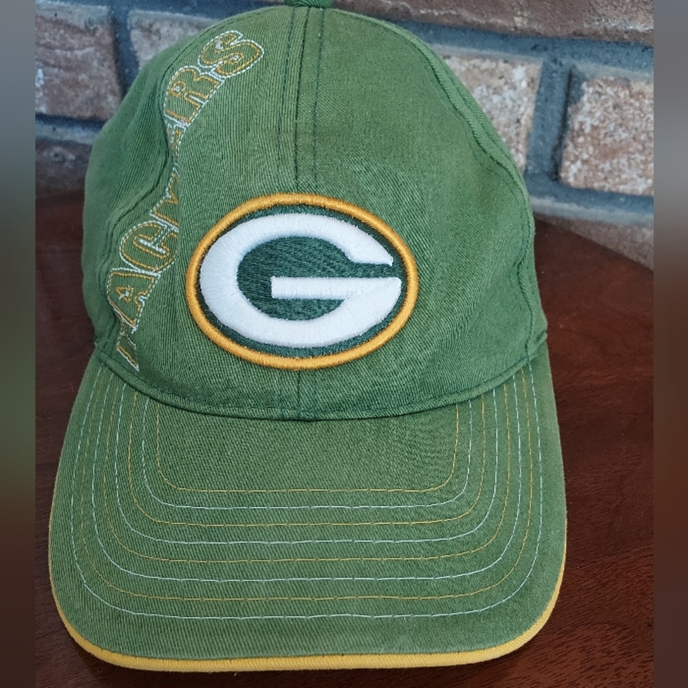 NFL Green Bay Packers Hat Cap Reebok Team Apparel Embroidered Cotton